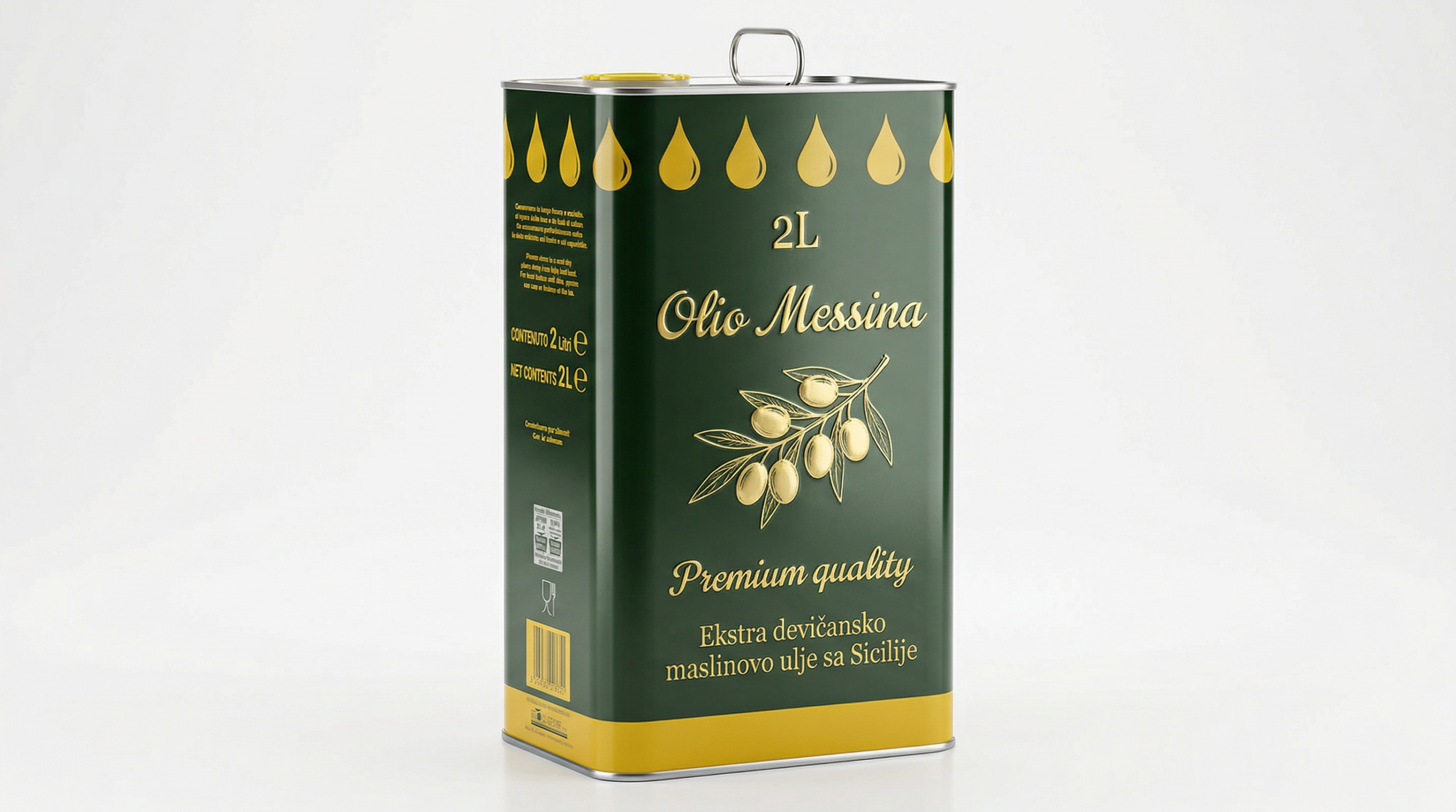 sicilijansko ekstra devičansko maslinovo ulje 2l
